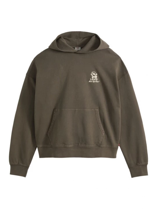 Foto van product LEVI'S ® Sweatshirt 'TWO HORSE' bruin / wit