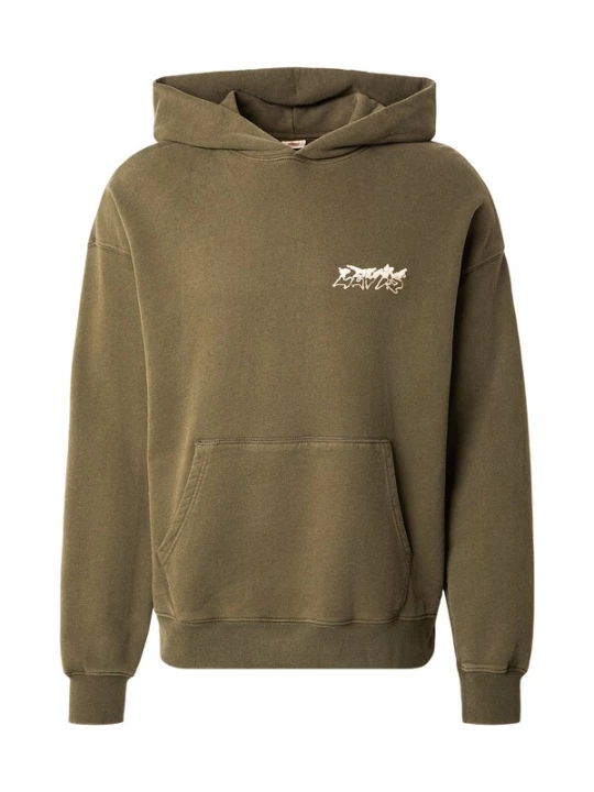 Foto van product LEVI'S ® Sweatshirt 'TWO HORSE' lichtbeige / bruin / wit