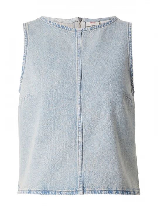 Foto van product LEVI'S ® Top 'Denim Shell' blauw denim