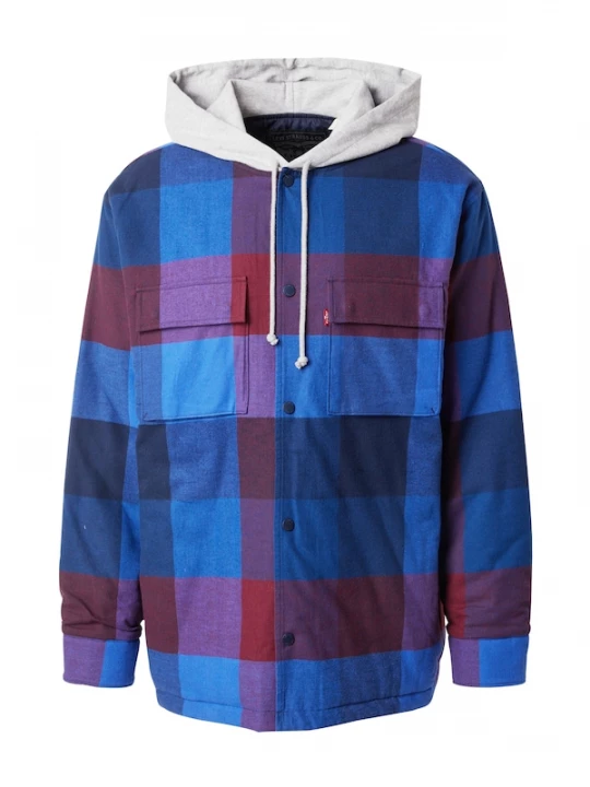 Foto van product LEVI'S ® Tussenjas blauw / indigo / lichtgrijs / rood