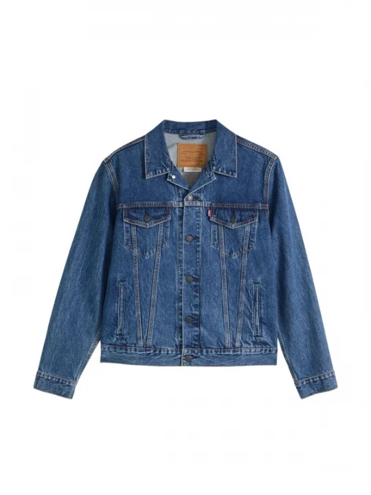Foto van product LEVI'S ® Tussenjas 'LEVI'S THE TRUCKER JACKET MILLION GIUBBINO' blauw denim