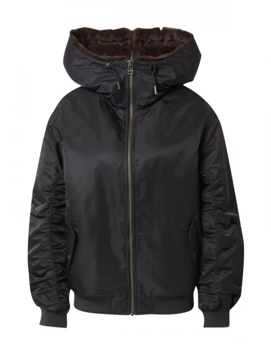 Foto van product LEVI'S ® Tussenjas 'Oversized Hooded Jacket' zwart