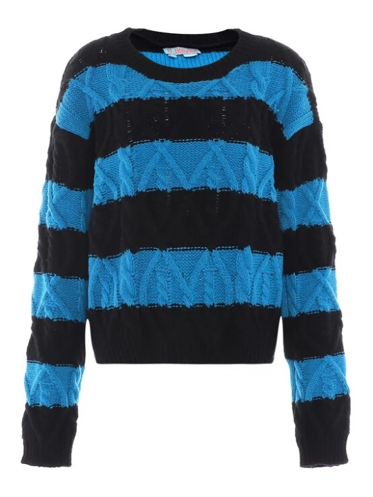 Foto van product Libbi Trui blauw / zwart