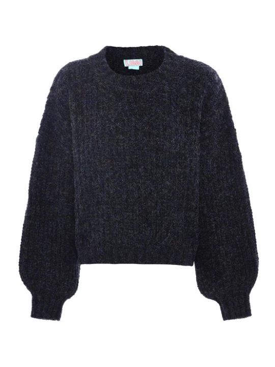 Foto van product Libbi Trui blauw / zwart gemêleerd