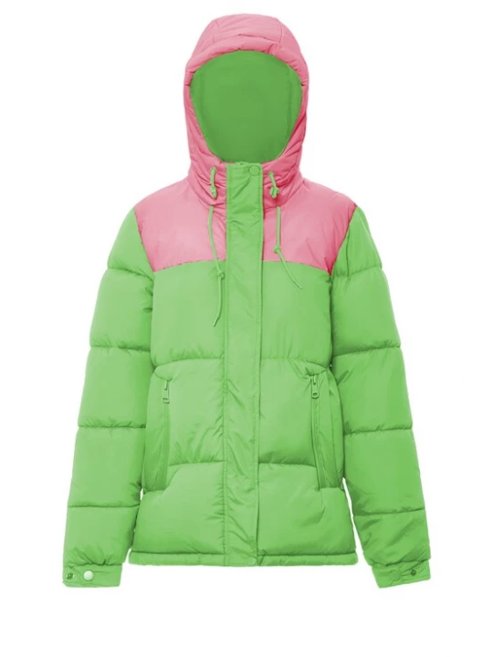 Foto van product MYMO Winterjas lichtgroen / lichtroze
