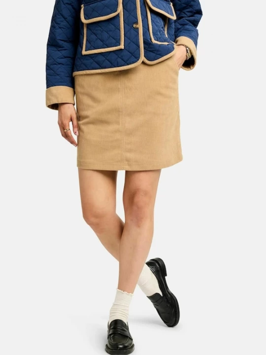 Foto van product Liberte Essentiel Rok ' CORDUROY ' beige