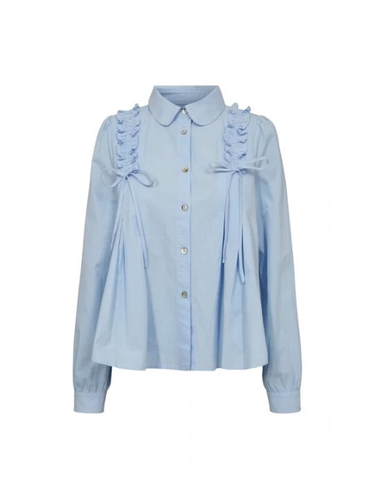 Foto van product Liberte Essentiel Shirt ' FIE ' lichtblauw