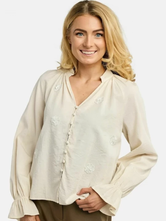 Foto van product Liberte Essentiel Shirt ' FINE ' crème