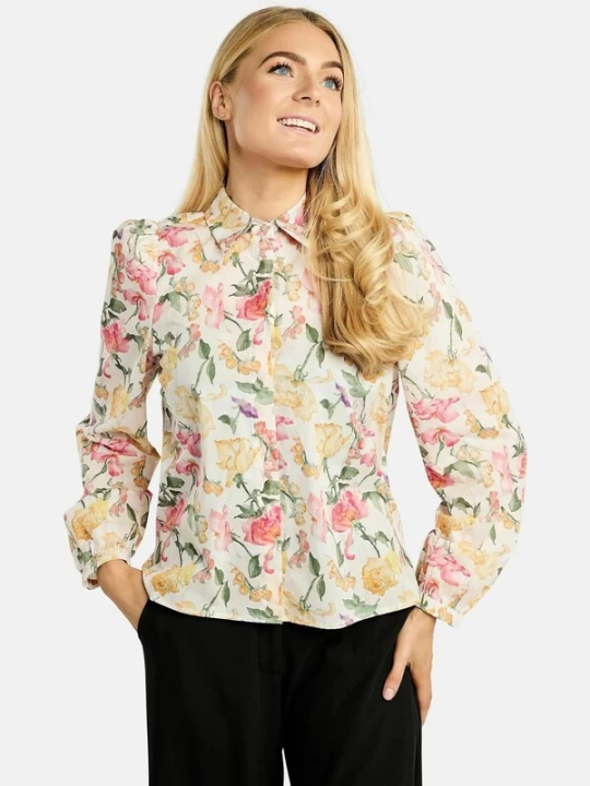 Foto van product Liberte Essentiel Shirt ' FLORA ' gemengde kleuren