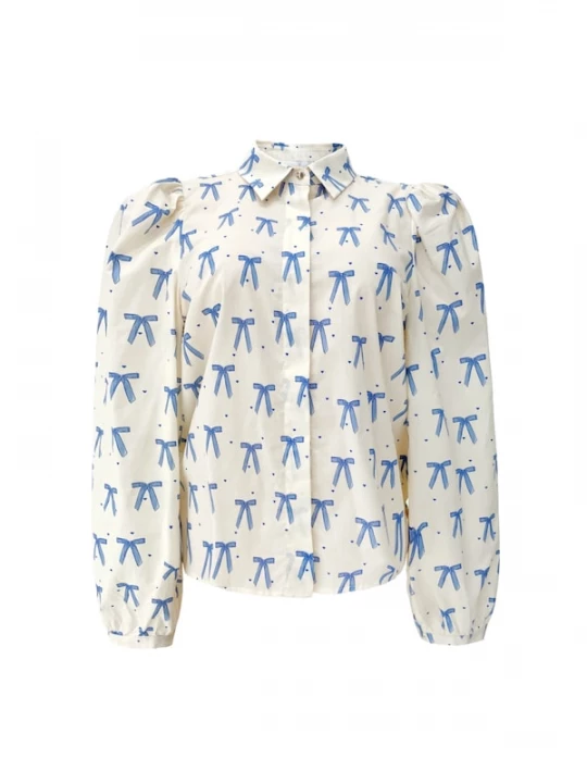 Foto van product Liberte Essentiel Shirt ' FLORA ' wit