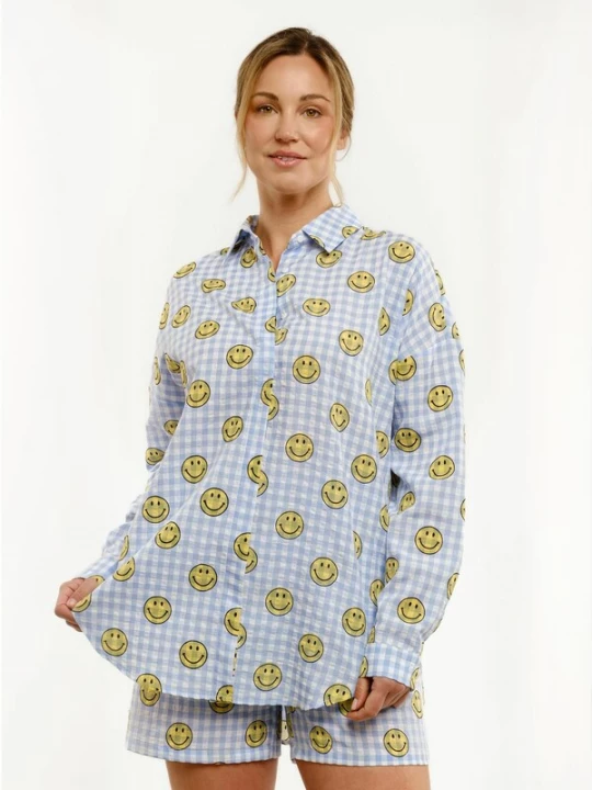 Foto van product Liberte Essentiel Shirt ' SARA ' blauw