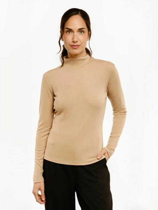 Foto van product Liberte Essentiel Shirt ' TAMMI ' sand