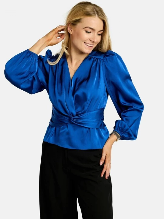 Foto van product Liberte Essentiel Shirt ' TIKI ' donkerblauw