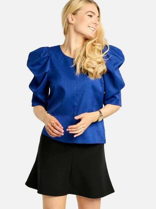 Foto van product Liberte Essentiel Shirt ' WINNIE ' donkerblauw