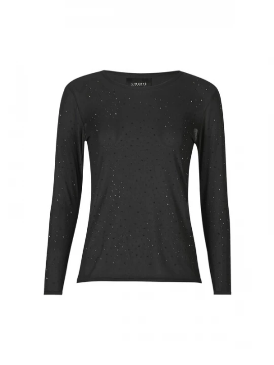 Foto van product Liberte Essentiel Top ' MESH ' zwart