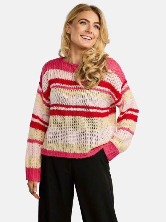 Foto van product Liberte Essentiel Trui ' FRODINE ' pink