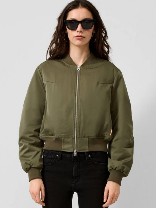 Foto van product Licht gevoerde blouson QS olijfgroen