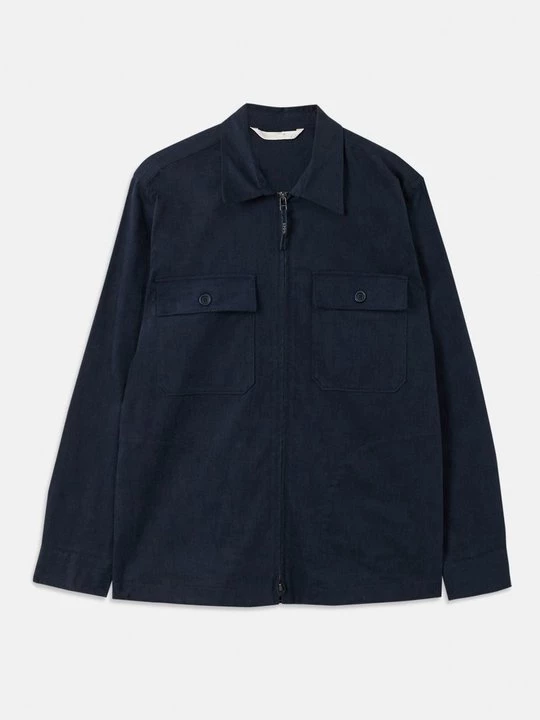 Foto van product Lichte jas 120% Lino blauw
