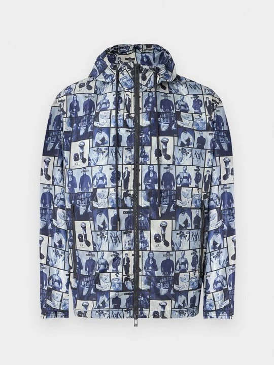 Foto van product Lichte jas Armani Exchange blauw