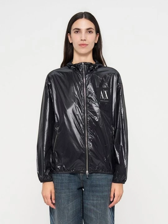 Foto van product Lichte jas Armani Exchange gemêleerd zwart