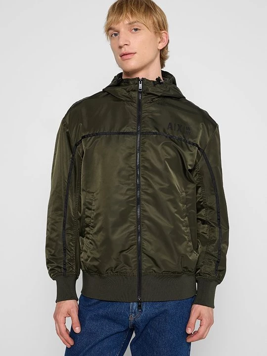 Foto van product Lichte jas Armani Exchange olijfgroen