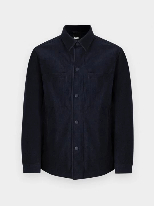 Foto van product Lichte jas Boss donkerblauw