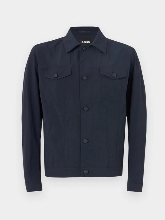 Foto van product Lichte jas Boss donkerblauw