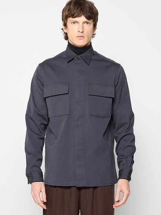 Foto van product Lichte jas Bugatti blauw