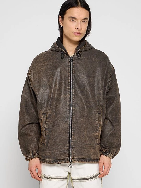 Foto van product Lichte jas Diesel donkerbruin