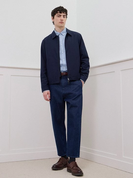 Foto van product Lichte jas Hackett London donkerblauw