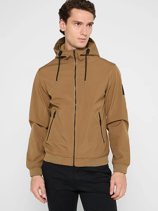 Foto van product Lichte jas Jack&Jones bruin