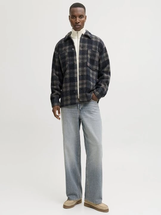 Foto van product Lichte jas Jack&Jones donkerblauw
