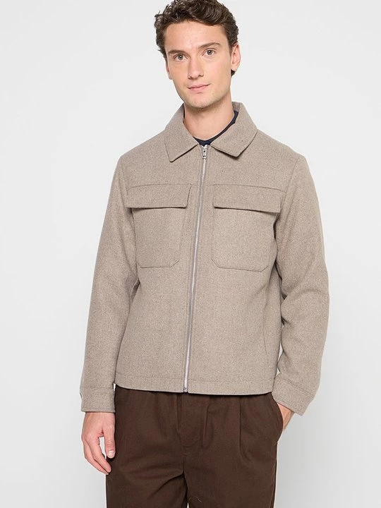 Foto van product Lichte jas Jack&Jones donkergrijs