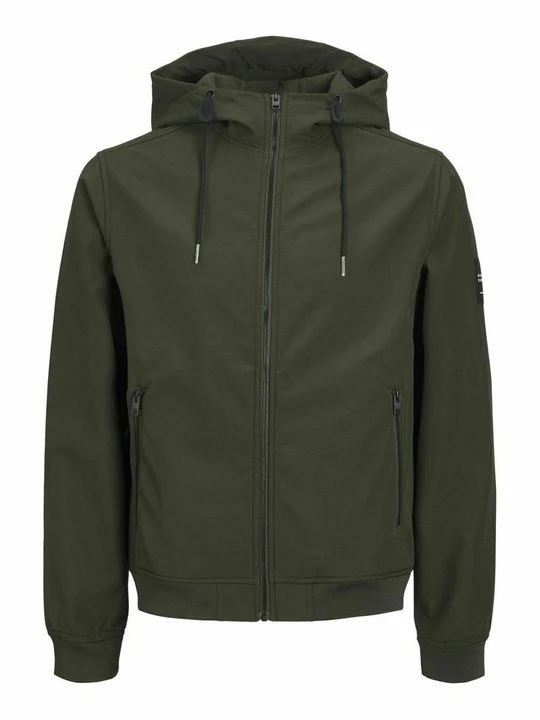 Foto van product Lichte jas Jack&Jones donkergroen