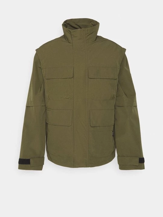 Foto van product Lichte jas Jack&Jones olijfgroen gemêleerd