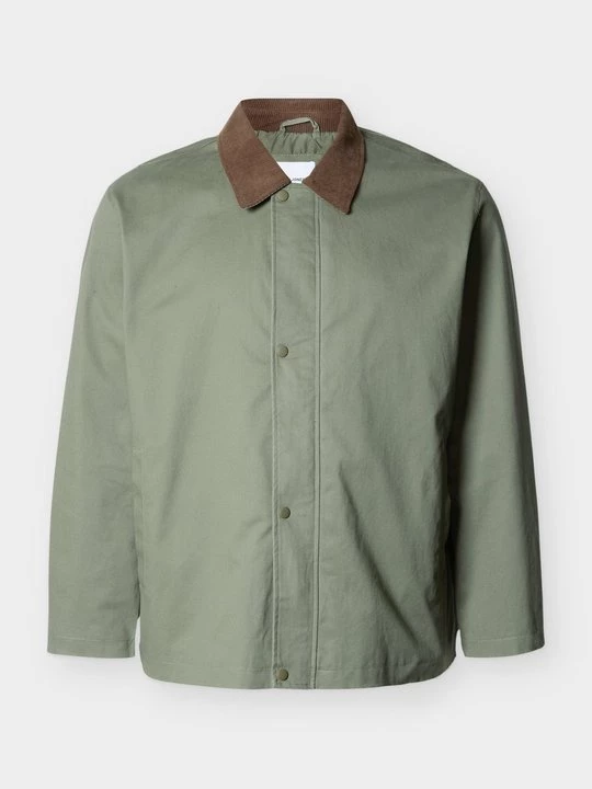 Foto van product Lichte jas Jack&Jones olijfgroen gemêleerd