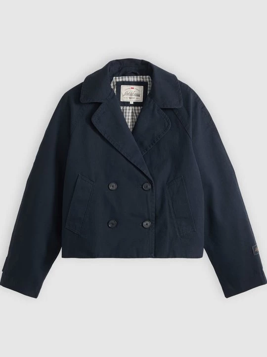 Foto van product Lichte jas Levi's donkerblauw denim