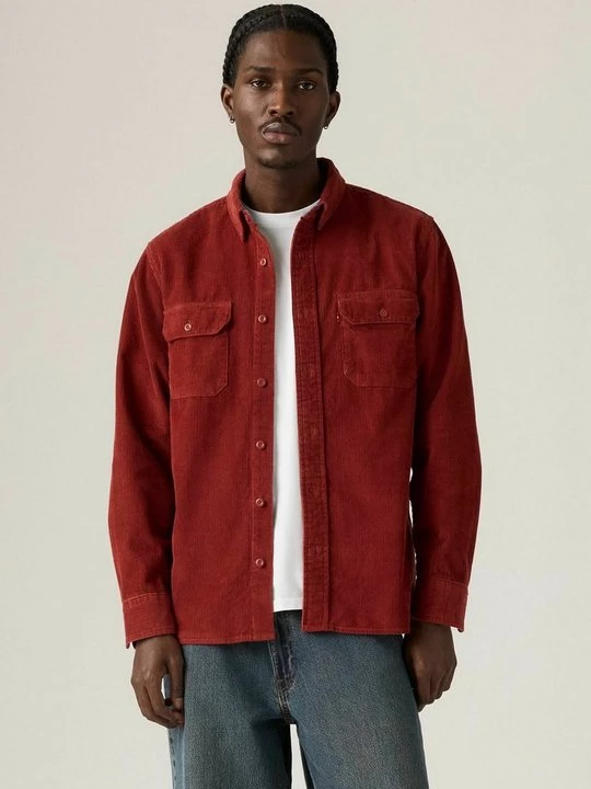 Foto van product Lichte jas Levi's rood gemêleerd