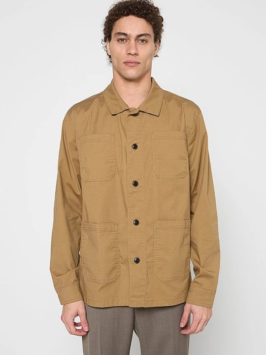 Foto van product Lichte jas lindbergh bruin