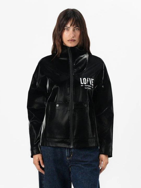Foto van product Lichte jas LOVE MOSCHINO zwart