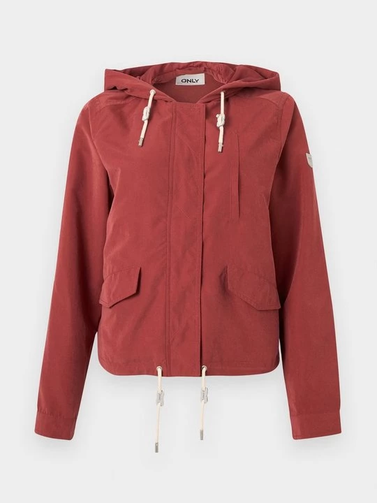 Foto van product Lichte jas Only donkerrood