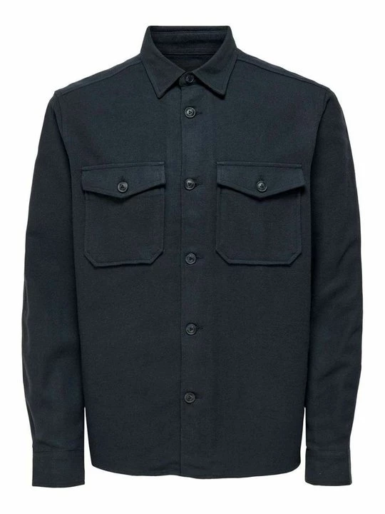 Foto van product Lichte jas Only & Sons donkerblauw