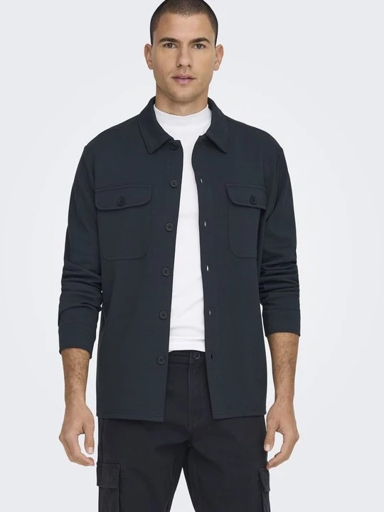 Foto van product Lichte jas Only & Sons donkerblauw