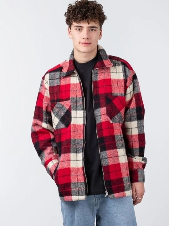 Foto van product Lichte jas Pegador rood