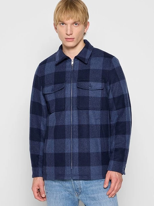 Foto van product Lichte jas Sandro blauw
