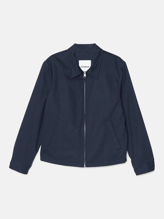 Foto van product Lichte jas Sandro donkerblauw
