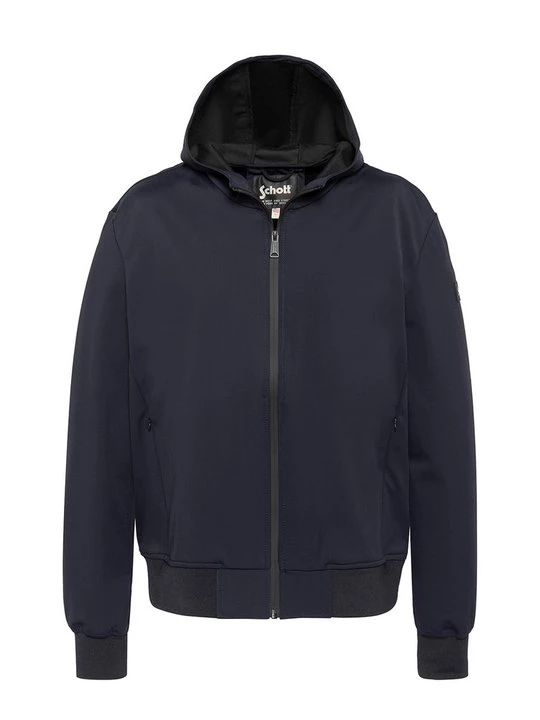 Foto van product Lichte jas Schott donkerblauw