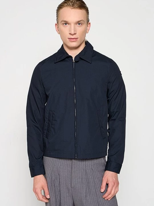 Foto van product Lichte jas Schott donkerblauw