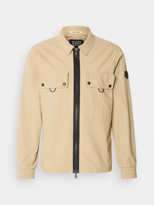 Foto van product Lichte jas Scotch & Soda zandkleur