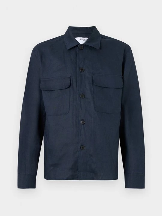 Foto van product Lichte jas Selected donkerblauw